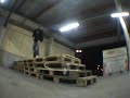 kv�lls skate p� h�mligt spot