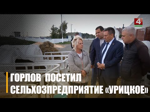 Горлаў азнаёміўся са станам спраў на сельгаспрадпрыемствах рэгіёна видео