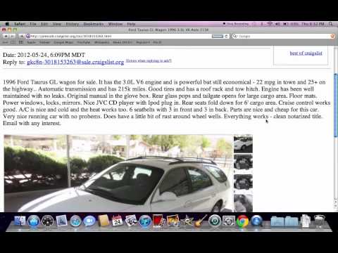 craigslist cars