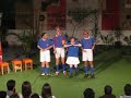 jogando no quintal   improviso   azul   tema: samba