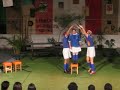 jogando no quintal   improviso   azul   tema: samba