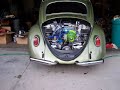 VW engine 1600cc sounding fast exhasut