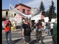 Protest przeciwko spalarni zwłok w Podgórkach Tynieckich