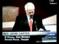 There is NOT Free Speech on Capitol Hill - Congressman John Carter on Freedom of Speech