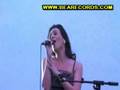 ESC 2008 Csezy sings Candlelight at turkish party