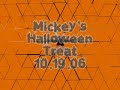 Mickey's Halloween Treat - 2006