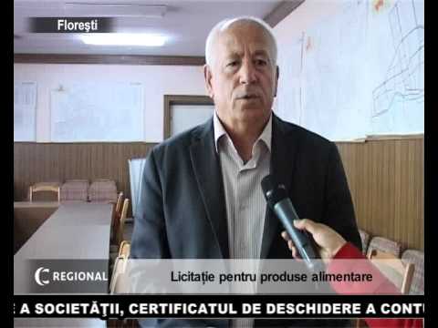 Licitație pentru produse alimentare