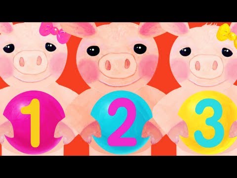 Children - Piggy number song from Children Songs. Let's sing the number song with ten little piggies, which also called ten little numbers. Your child can learn the num...