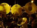La Banda de Músicos de la Asociación de Ex Alumnos Sanjuanistas en la inauguración de las luces navideñas en la Plaza Mayor de Trujillo. Fue la Banda principal de dicho evento.