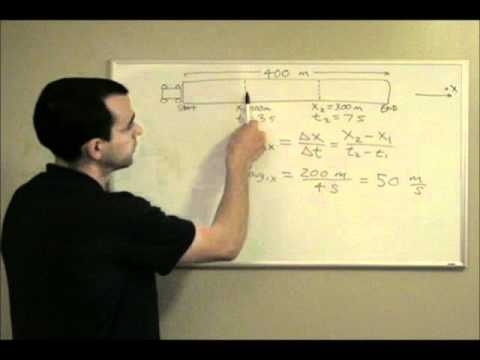 how to determine velocity