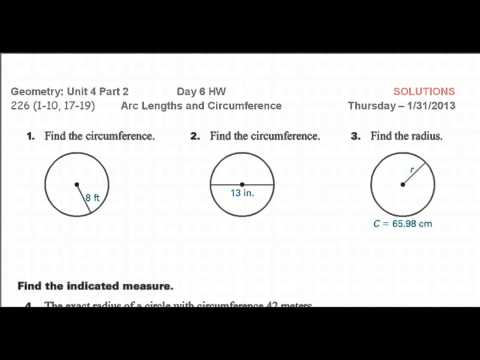 video-linktoworks-How to Find the Circumference Given the Radius - YouTube