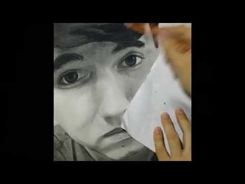 how to draw jc caylen step by step