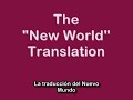 Testigos de Jehová (El nuevo orden mundial) Testigos de Jehová (El nuevo orden mundial)