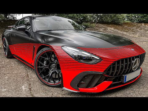 NEW 2024 Mercedes AMG GT Pro! AMG's 911 Killer! Interior Exterior Review 4k
