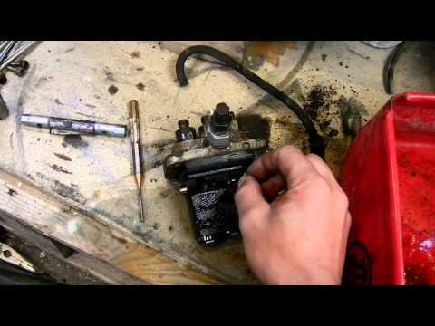 pump kubota injection rebuild injector yanmar 2qm15 movement problem