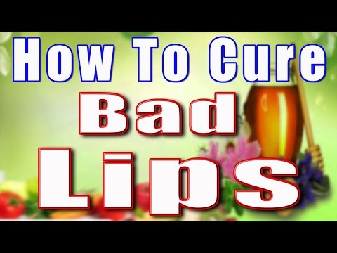 how to cure cut lips