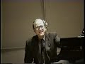LUKAS FOSS, LECTURE, BOSTON UNIVERSITY, 1998, Part 3 LUKAS FOSS, LECTURE, BOSTON UNIVERSITY, 1998, Part 3