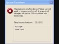 Shutdown Shortcut Prank Tutorial for XP