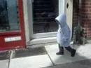 yashiro is walking at the sidewalk lols  