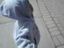 yashiro is walking at the sidewalk lols  