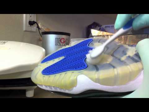 how to turn yellow soles white