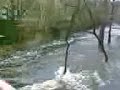 Hebden Water after heavy rain 21 Jan 2008