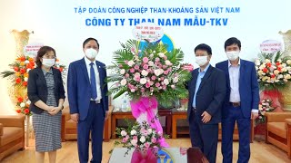 Đồng chí Nguyễn Chiến Thắng, Phó Bí thư Thường trực Thành ủy chúc mừng Ngày Truyền thống Công nhân Vùng mỏ - Truyền thống ngành Than 12-11