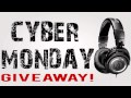 Cyber Monday GIVEAWAY: ATH-M50 Headphones! [Closed]