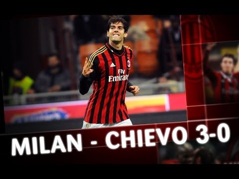 Milan - 31a giornata: 4' Balotelli 27' Kakà 57' Kakà.