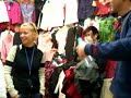 Andrew Haggling at 850 Market