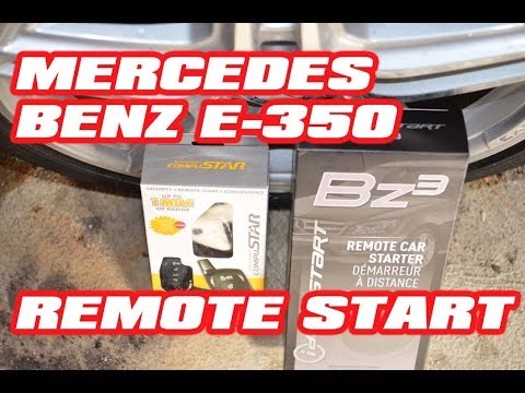 how to remote start mercedes