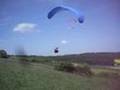 Könner Alex beim fliegen in Hohe