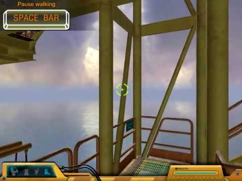 3D virtual walkthrough of Oil Platform