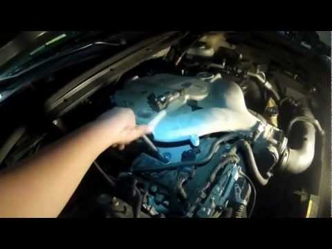 How to change spark plugs in a 2005 cadillac srx