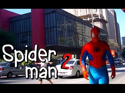 Spider man 2 - No protesto de São Paulo