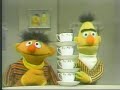 Classic Sesame Street - Ernie counts cups and saucers