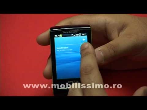 Sony Ericsson XPERIA X10 mini video review, Mobilissimo.ro