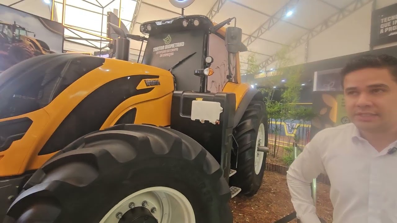 Trator Valtra movido a Biometano será lançado em 2027 e apresenta desempenho equivalente ao diesel