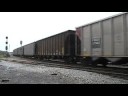 NS 7606 Leads NS 725, Empty Coal, at North Dalton