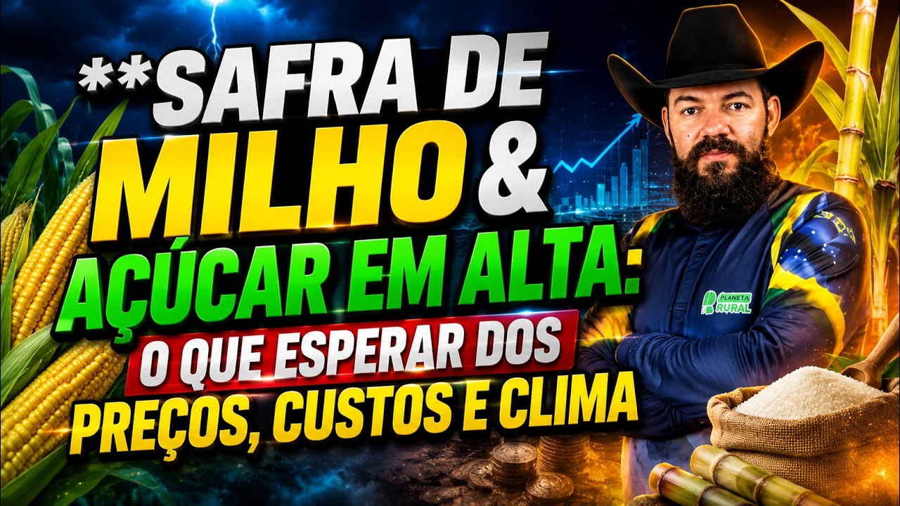 Safra de Milho & Açúcar em Alta: O Que Esperar dos Preços, Custos e Clima.