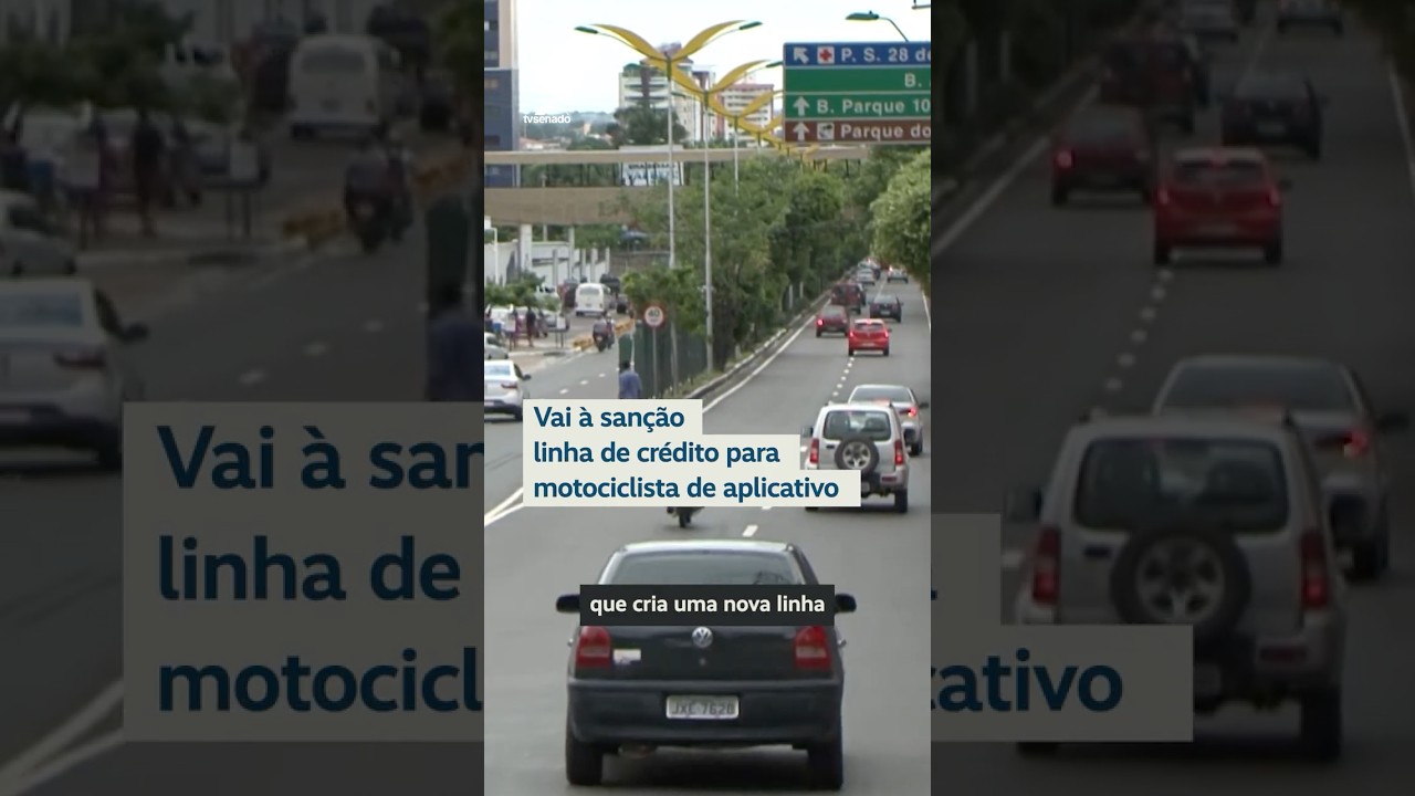 Aprovada linha de crédito para motociclista de aplicativo e taxista; vai à sanção #Shorts