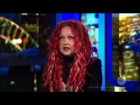 cyndi - Cyndi Lauper is in Australia 27-8-2013 LIVE in the Studio and thirty years since her start in Showbiz! Cyndi talks about her start and what she has done as o...