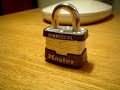 Picking a Master Lock #5