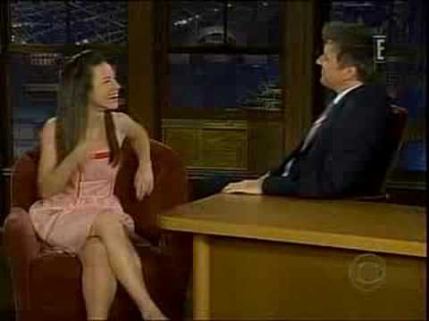 Evangeline Lily - Evangeline Lily on Late Late Show Feb 14 2008.