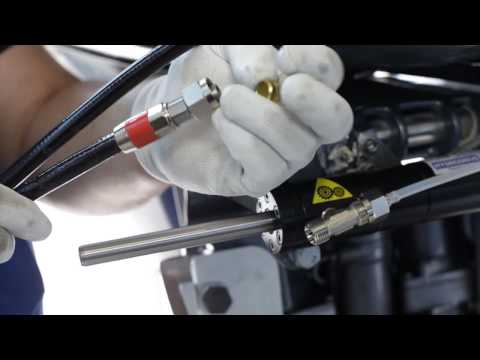 how to bleed hydraulic boat steering