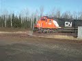 Missabe Mixed Rail Freight Crossing the Ramshaw Diamond