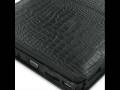 videos de PDair Leather Case for Lenovo Ideapad Lite S9/Ideapad Lite S10 - Book Type (Black/Crocodile Pattern)