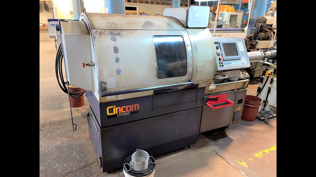 2002 - Citizen C16 VII Swiss Type Multi-Axis CNC Lathe