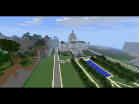 how to build the us capitol in minecraft