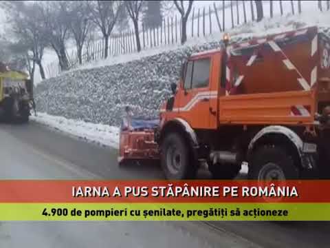 4.900 de pompieri cu șenilate, pregătiți să acționeze